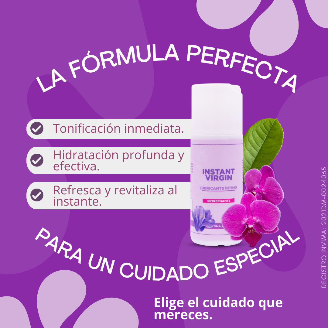 LUBRICANTE INTIMO, INSTANT VIRGIN