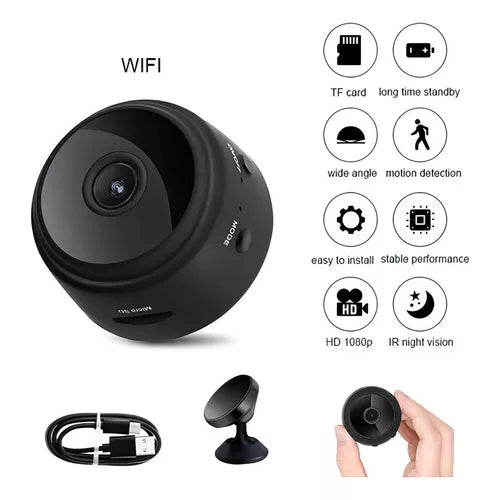 MINI CAMARA A9 1080p Inalámbrica