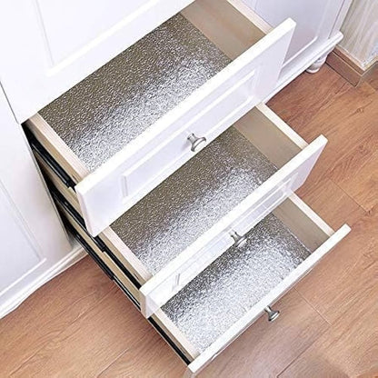 ROLLO DE PAPEL DE ALUMINIO ADHESIVO PARA COCINA 60CMX3M LISO/ CORRUGADO